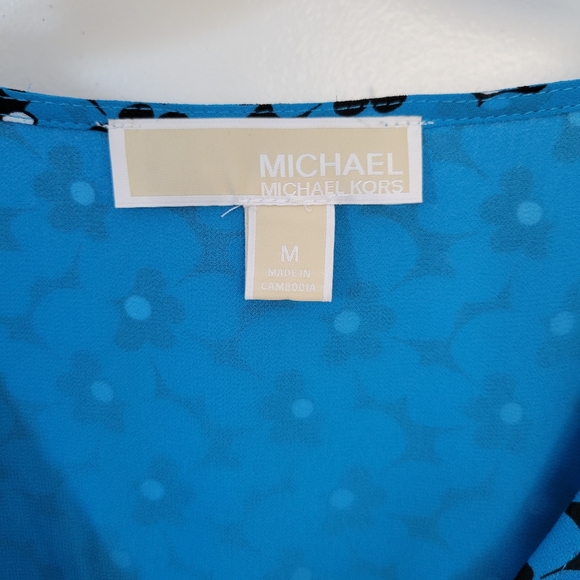 MICHAEL Michael Kors Floral Faux Wrap Dress - Picture 6 of 6